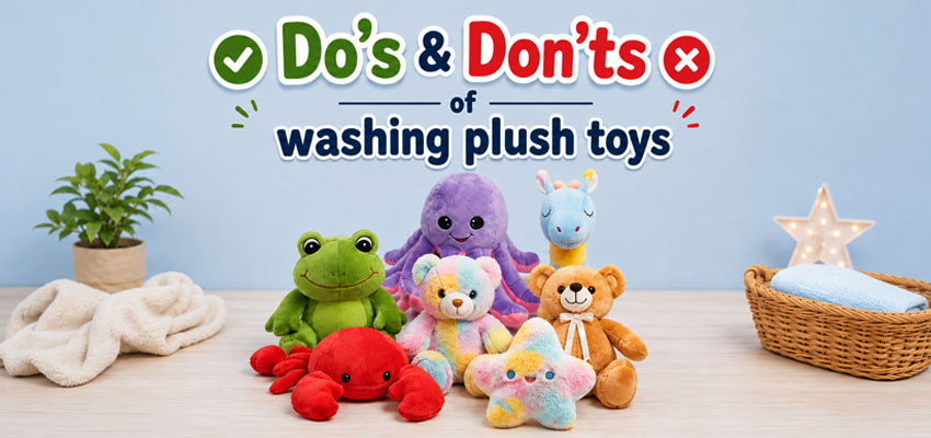 8 Do's & Don'ts of Cleaning Plush Toys 8 Do's & Don'ts of Cleaning Plush Toys