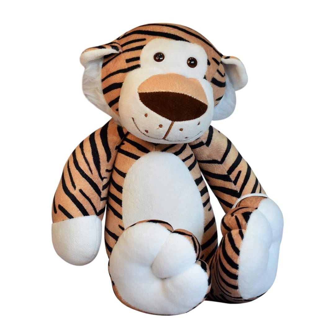 Ultra Cute Baby Tiger Soft Stuffed Plush Kids Animal Toy 13 Inch Brown